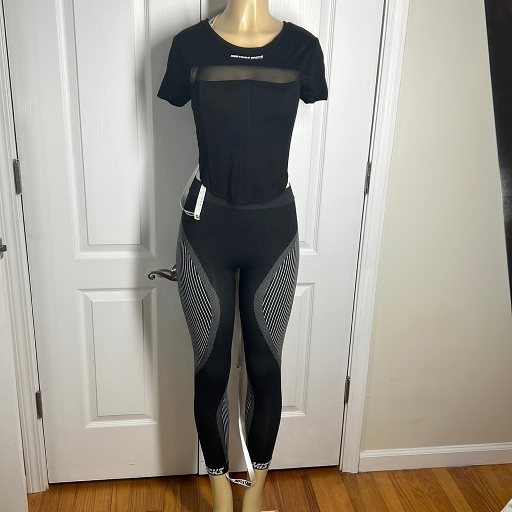 Mistress rocks set, black and gray color, size M/L